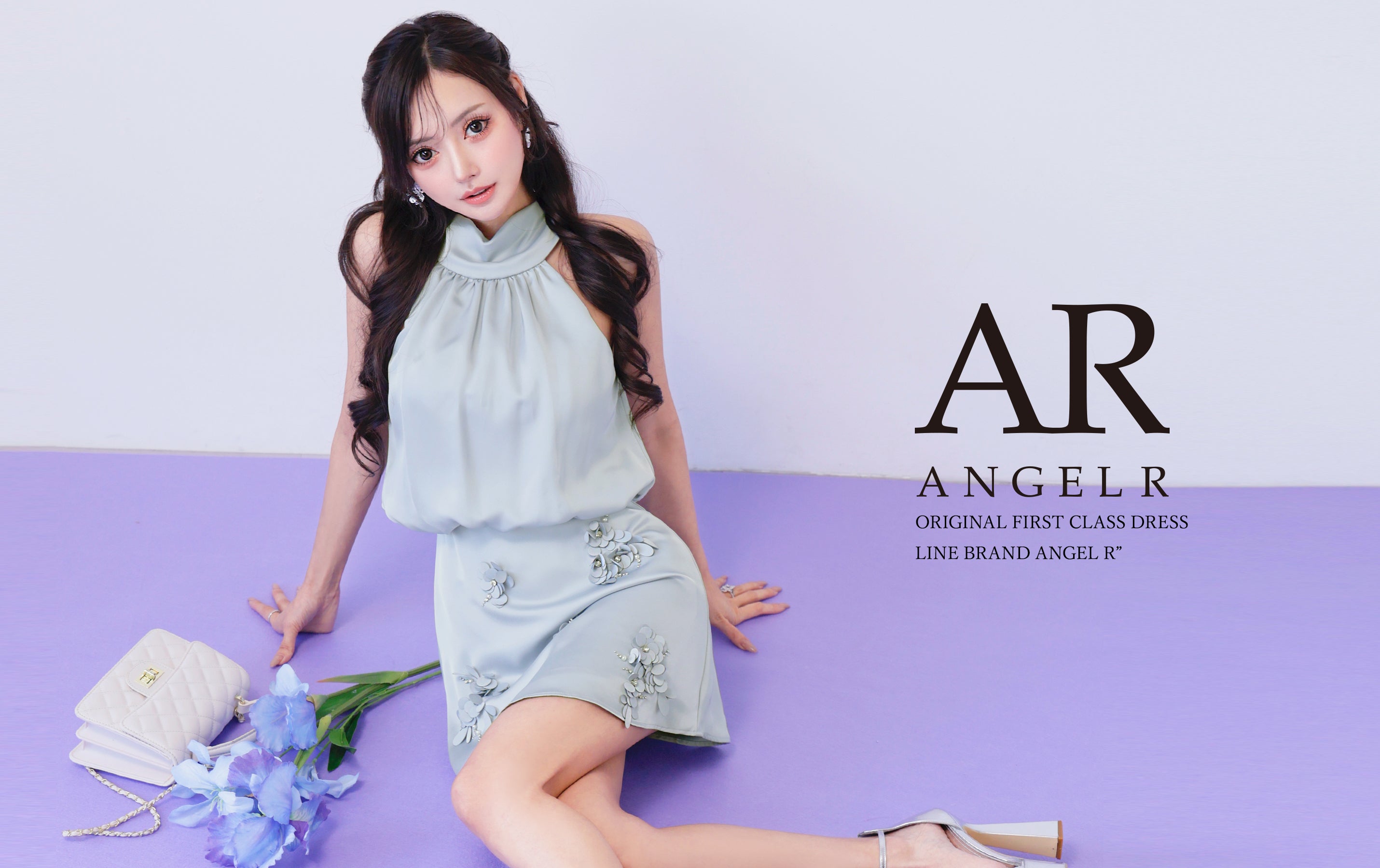 Angel R Ginett Cabaret dress worn by Mei Hazuki | ANGEL R | 高級キャバドレス通販Angel R Official ...