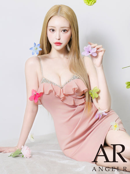 エンジェルアール キャバドレス S XSサイズあり【ANGEL R/エンジェルアール】フラワーレース