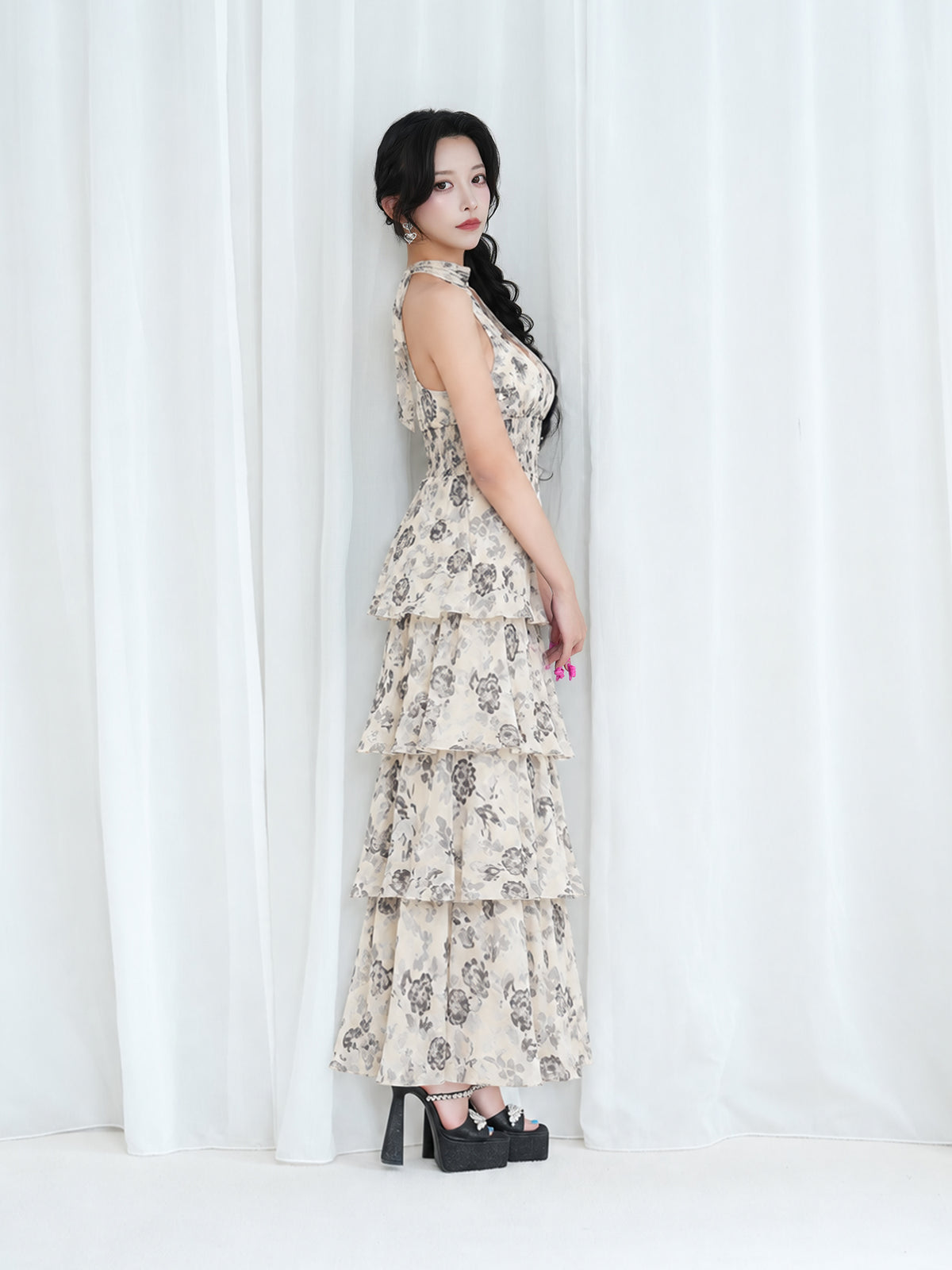 ゆいぴす：170cm（着用サイズ：S　着用カラー：アイボリー）