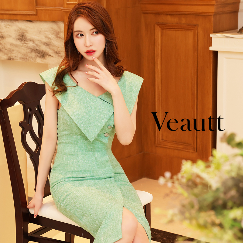Veautt/ヴュート　黒　ドレス (VT12238）sサイズ